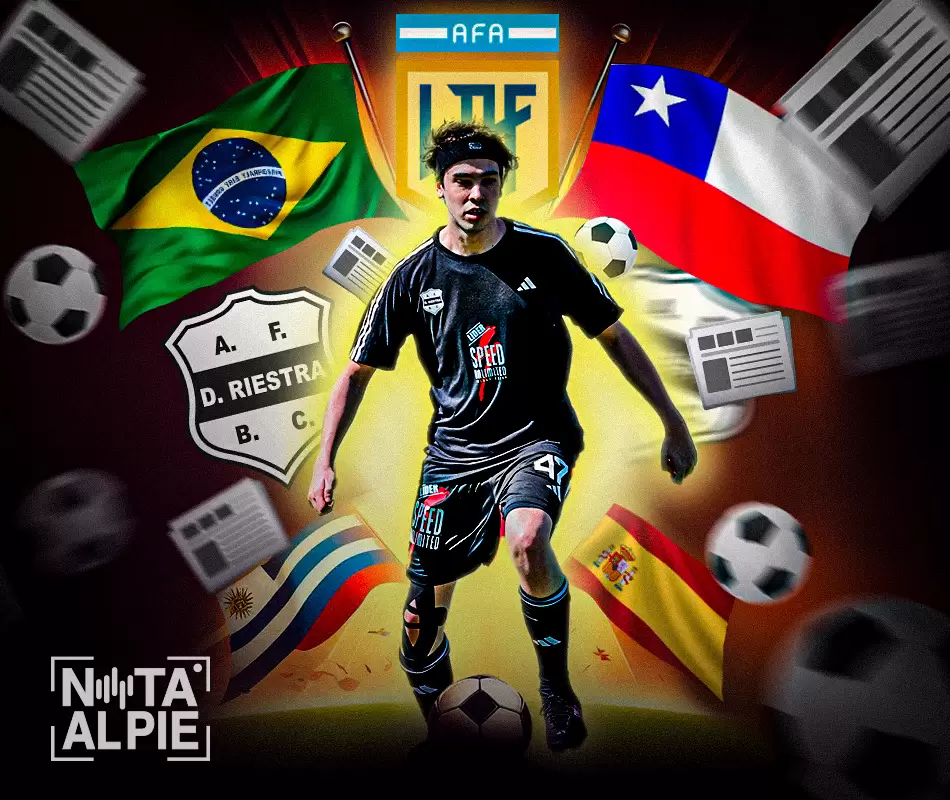 El detrás de escena del insólito debut de Spreen en Deportivo Riestra 3 Spreen vb