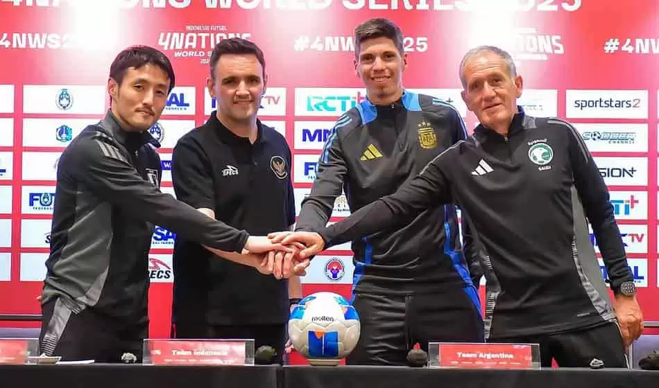 La Selección Argentina de Futsal debutó con triunfo en el Cuatro Naciones 2 Futsal