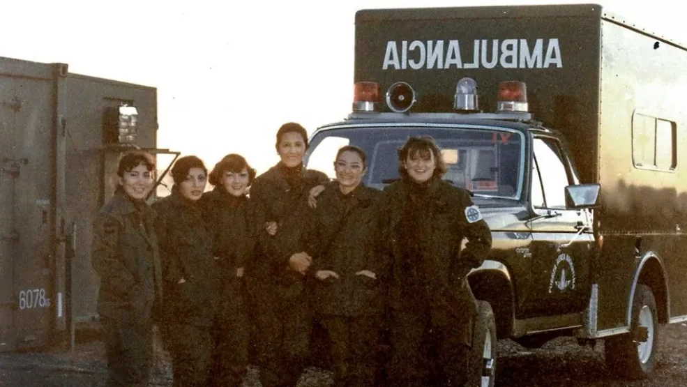 A 43 años del inicio de la Guerra de Malvinas, ¿cuál fue el rol de las mujeres? 2 Sonia Escudero Mirta Rodriguez Monica Rosa Monica Rodriguez Elda Solohaga y Stella Botta