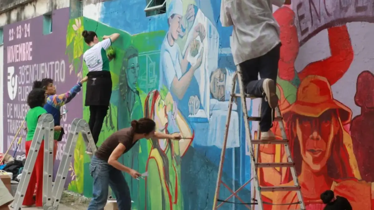 ¡Ya hay logo para el 38° Encuentro Plurinacional de Mujeres y Disidencias! 3 38 encuentro