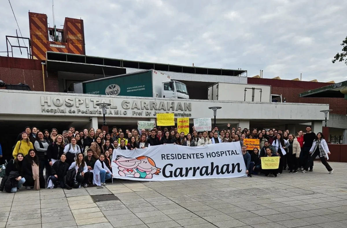 Ajuste sin fin en el Garrahan: paro total y denuncia a las autoridades del hospital 1 Garrahan