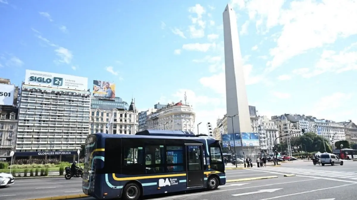 Transporte ecológico: CABA lanza su primera línea de buses eléctricos, gratuita por dos meses 2 buseselec ba